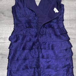 Formal Layered Tier Ruffle Dress