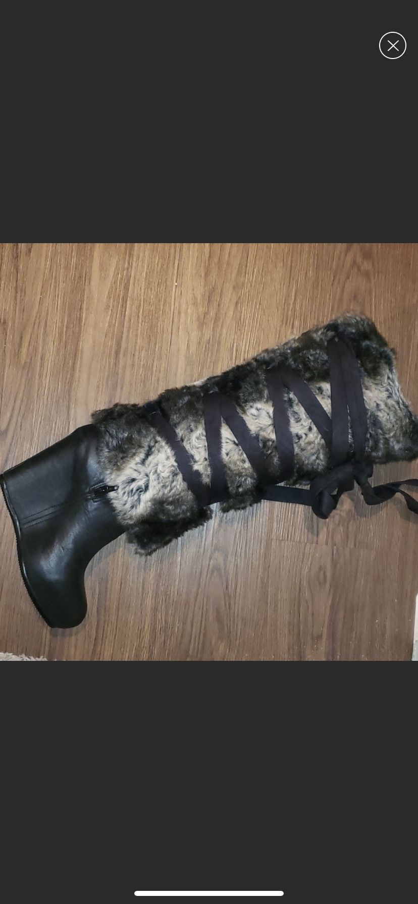 Aldo Dannis black boots size 39-9