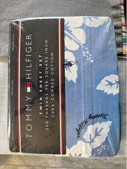 Tommy Hilfiger twin sheet set