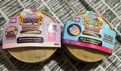 Crazy Fun Mystery Dumpling Pink Holographic and Glitter Edition New