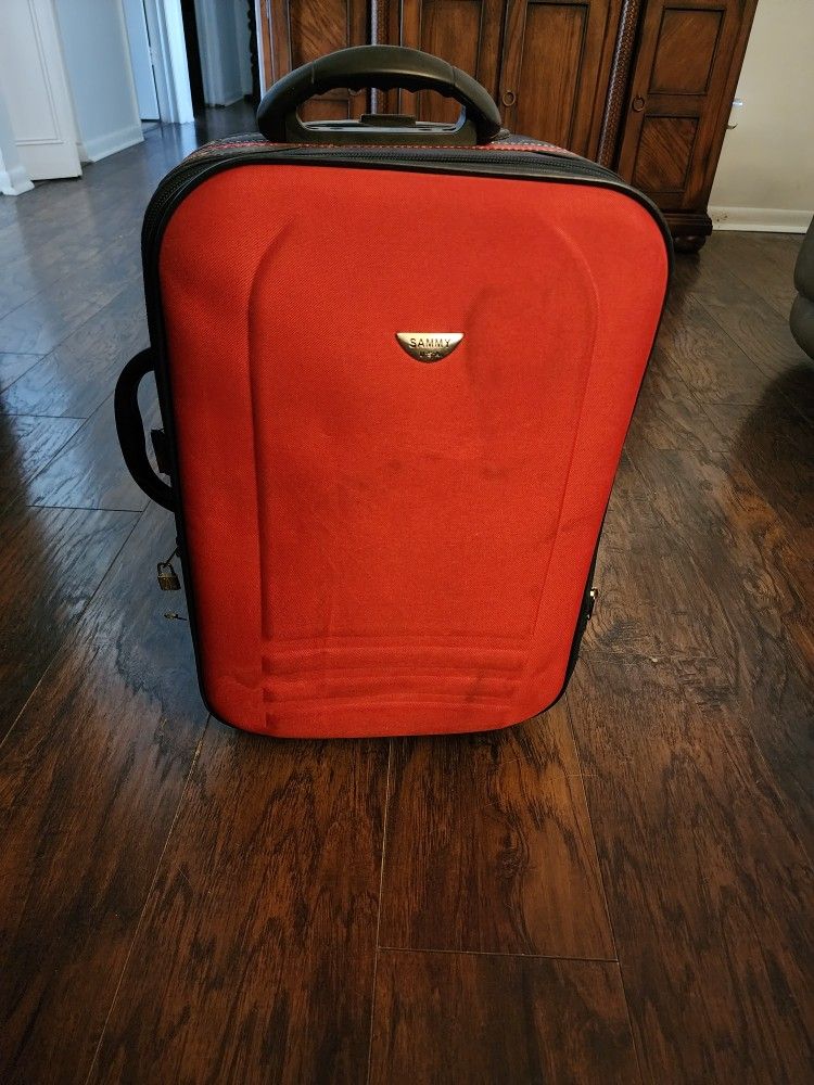 1 Sammy Carry on luggage.