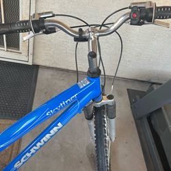 Blue Schwinn Skyliner