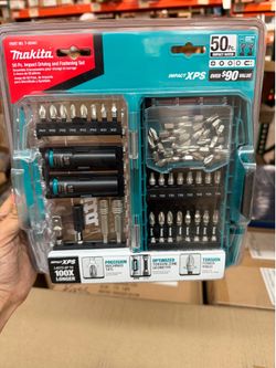 New: Makita T-05941 Impact XPS® 50 Pc. Impact Driving and Fastening Bit Set