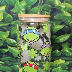 Ninja Turtles Plastic Cup For Kids 