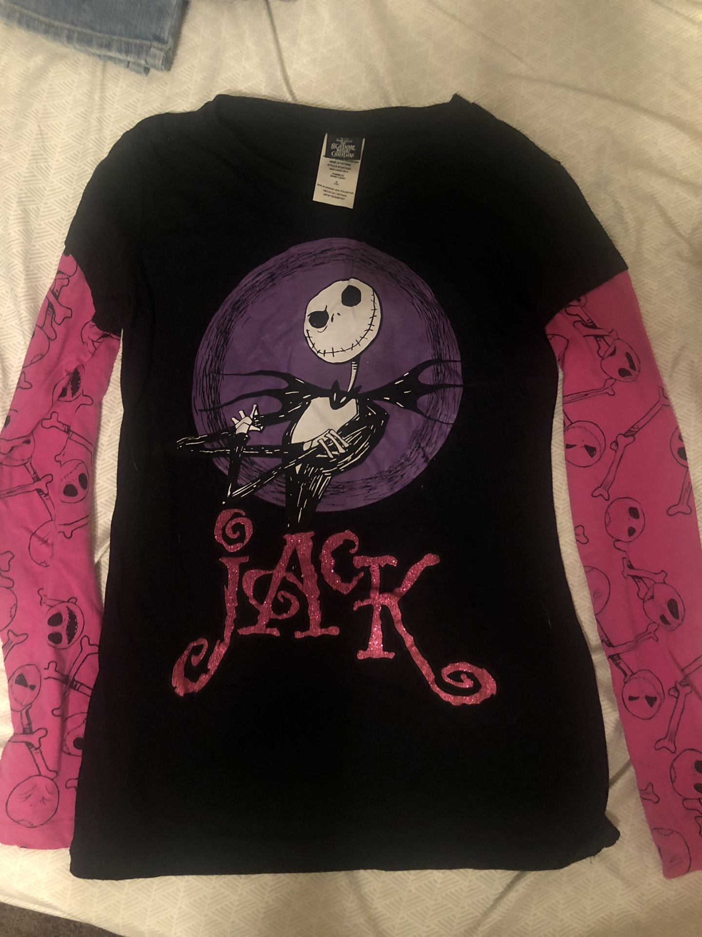 Disney’s Nightmare Before Christmas Jack Skellington long sleeve shirt