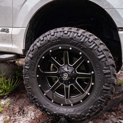 Off Road Rims Titan Wheels A Silverado Tundra Ram F-150 Balistic Pro Comp KMC Method Tacoma Wrangler Yukon Tahoe 