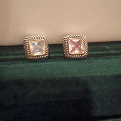 Aretes , Usados , Con Zirconias 