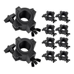 Stage Light Clamp 10 Pack 33lb DJ Truss O Clamp Fits 25-50mm Pipes