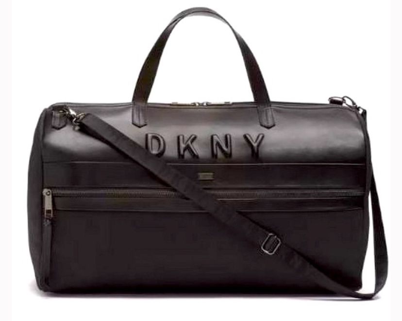 DKNY Duffel Bag Black Travel Designer