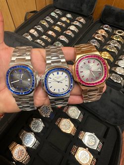 Watch rlx, patek, Cartier,