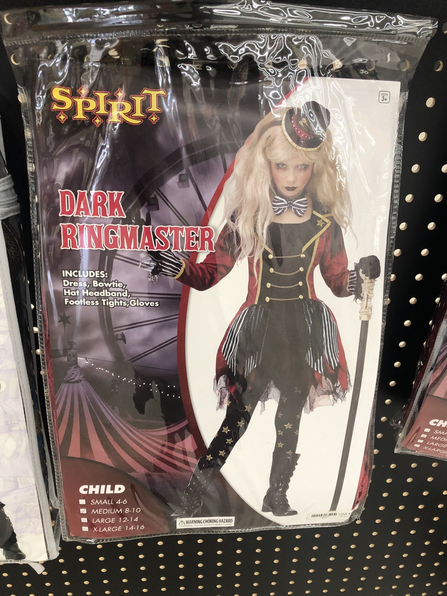 Kids Ringmaster Costume - Size Medium - Worn Only Once!