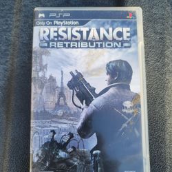 Psp Resistance Retribution 