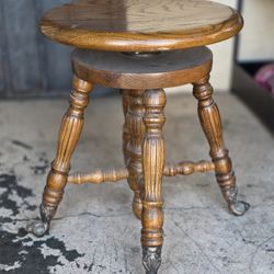 Antique 20th Century Piano Stool