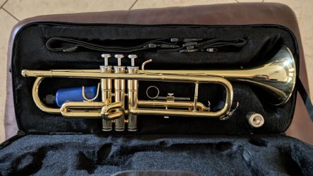 Mendini By Cecilio Bb Standard Trumpet Set - Brass Trumpet