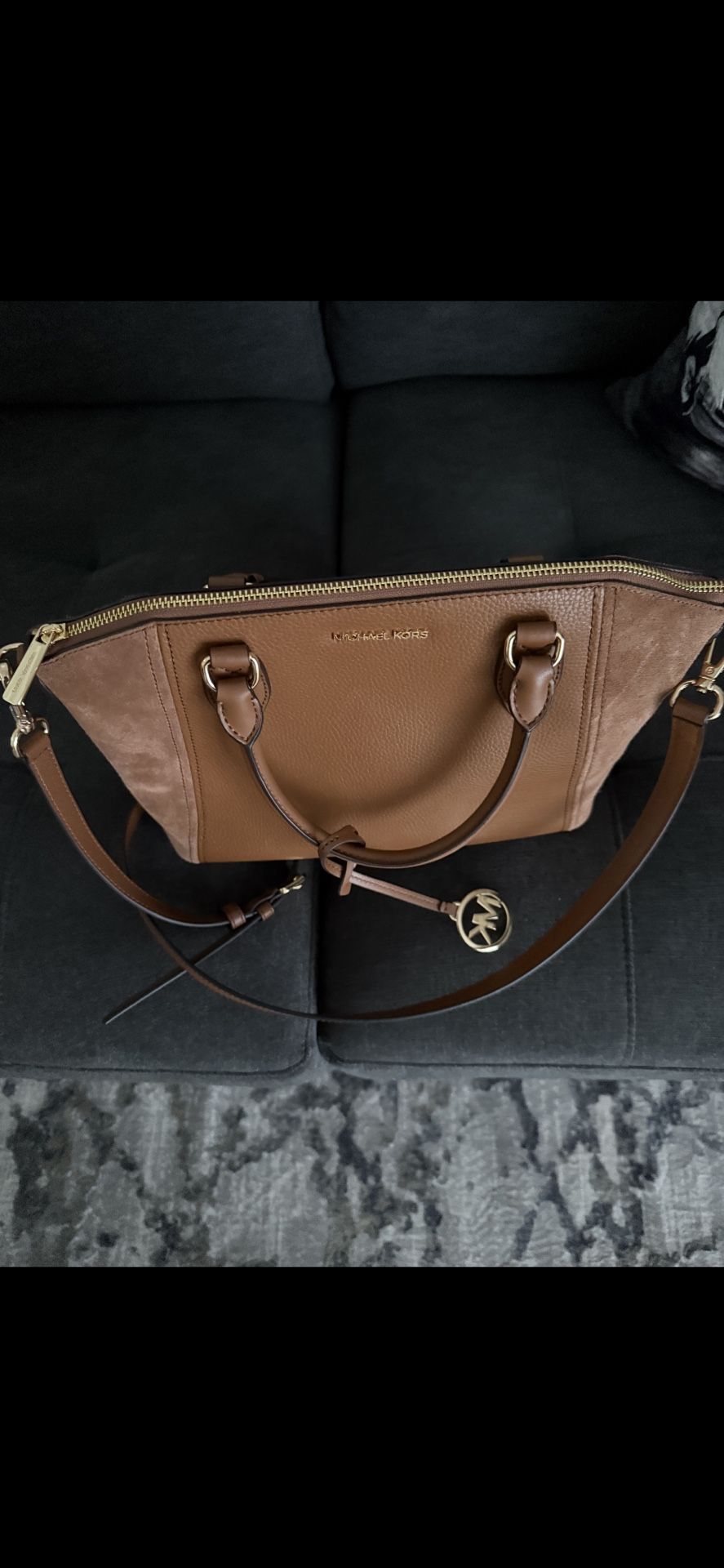 Tan Michael Kors purse