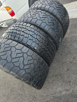 4 Used Tires Lt275 55r20 $220.00 all 4