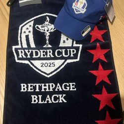 Official Ryder Cup  2025 Hat+Golf Towel