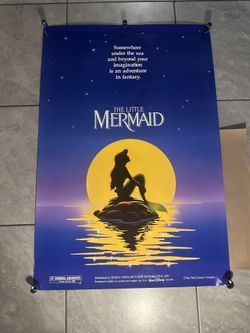 The Little Mermaid 1989 Movie Poster