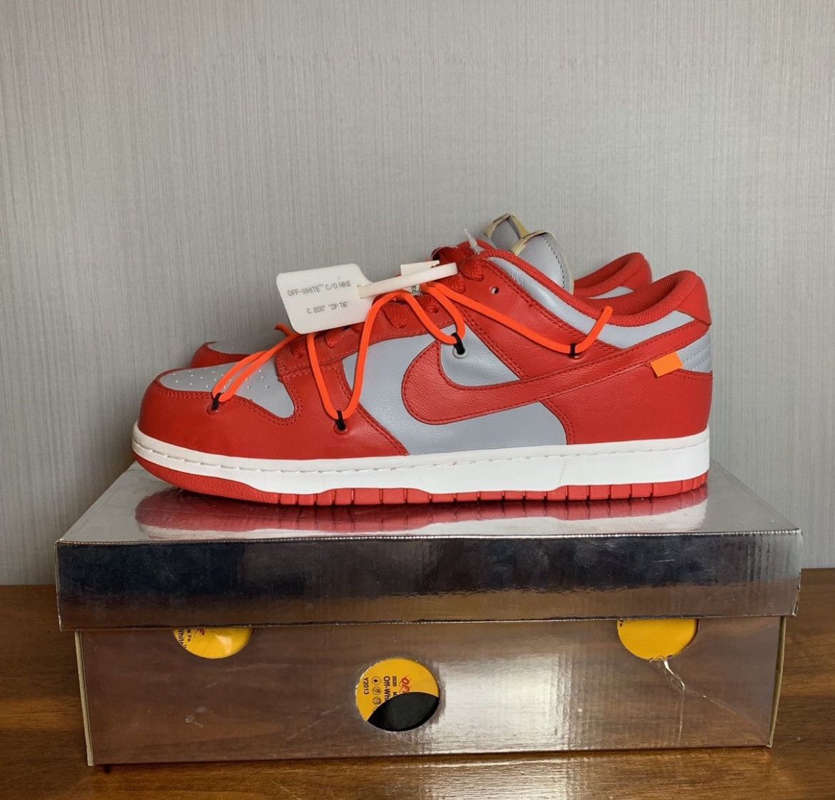 Off Whit Dunks University Red