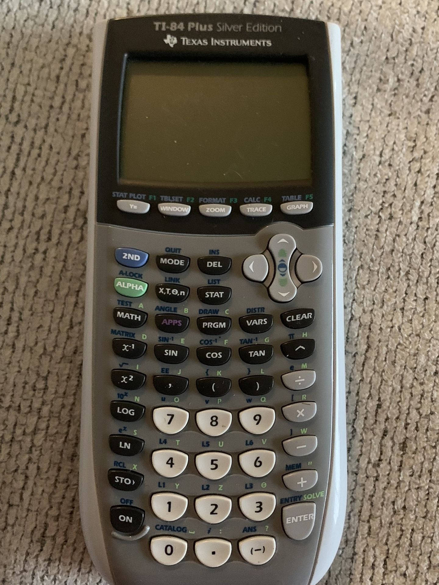 Ti-84 Plus Silver Edition