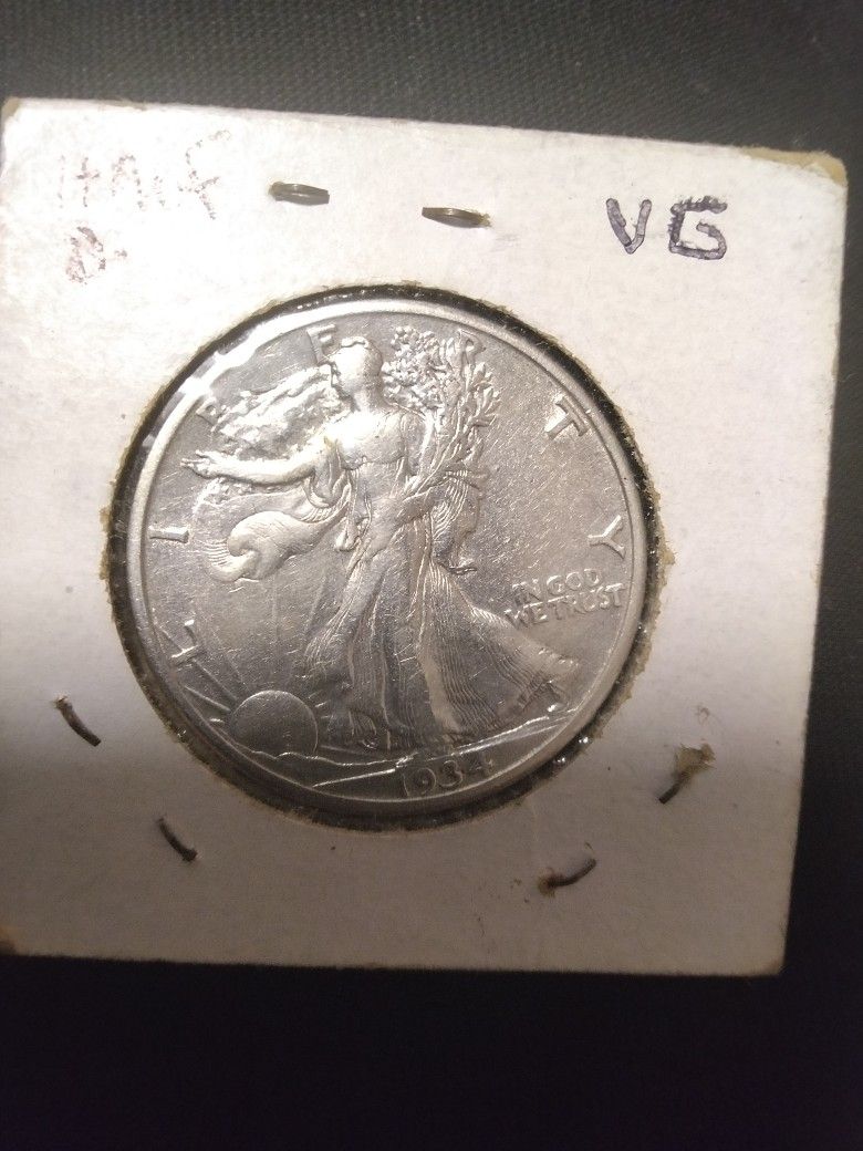 1934 S Walking 1/2 Dollar 🔥🔥
