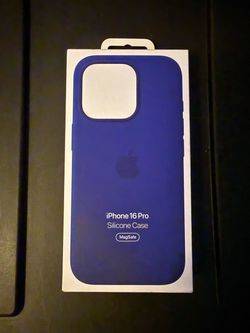 Brand New + Sealed! iPhone 16 Pro Silicone Case - Ultramarine