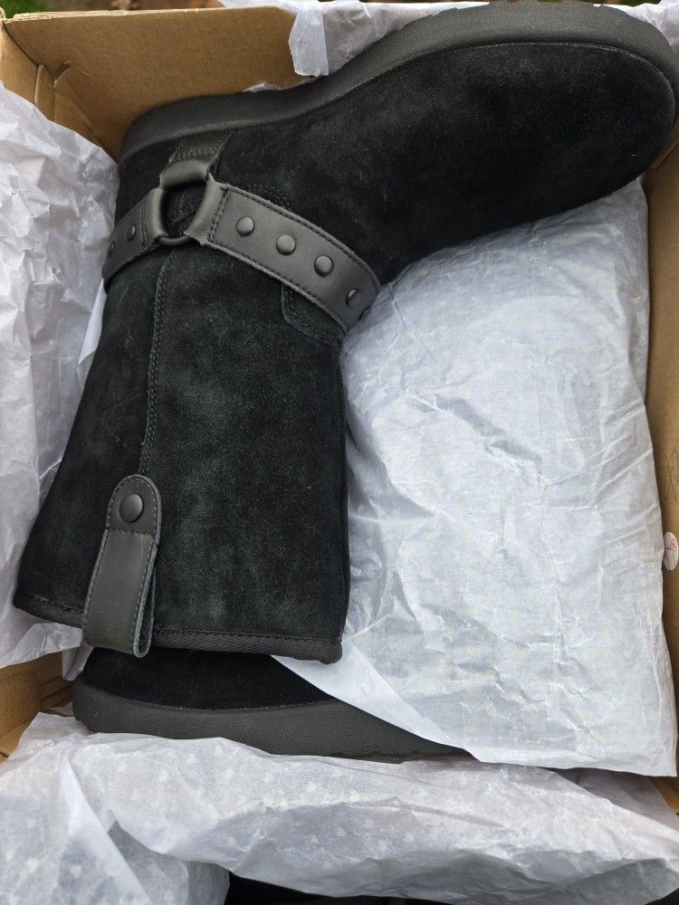 Ugg Heart Moto Boots