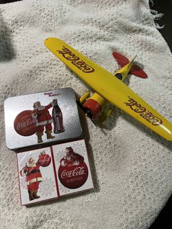 Coca Cola Memorabilia Plane