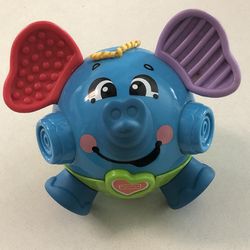 VTG 2005 Fisher Price Mattel Bounce Giggle Musical BUMBLE Ball Elephant Fun Toy