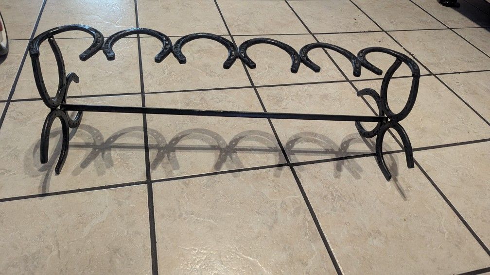 Horse Shoe Boot Rack