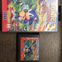 Sonic 3 - Sega Genesis (No Manual)