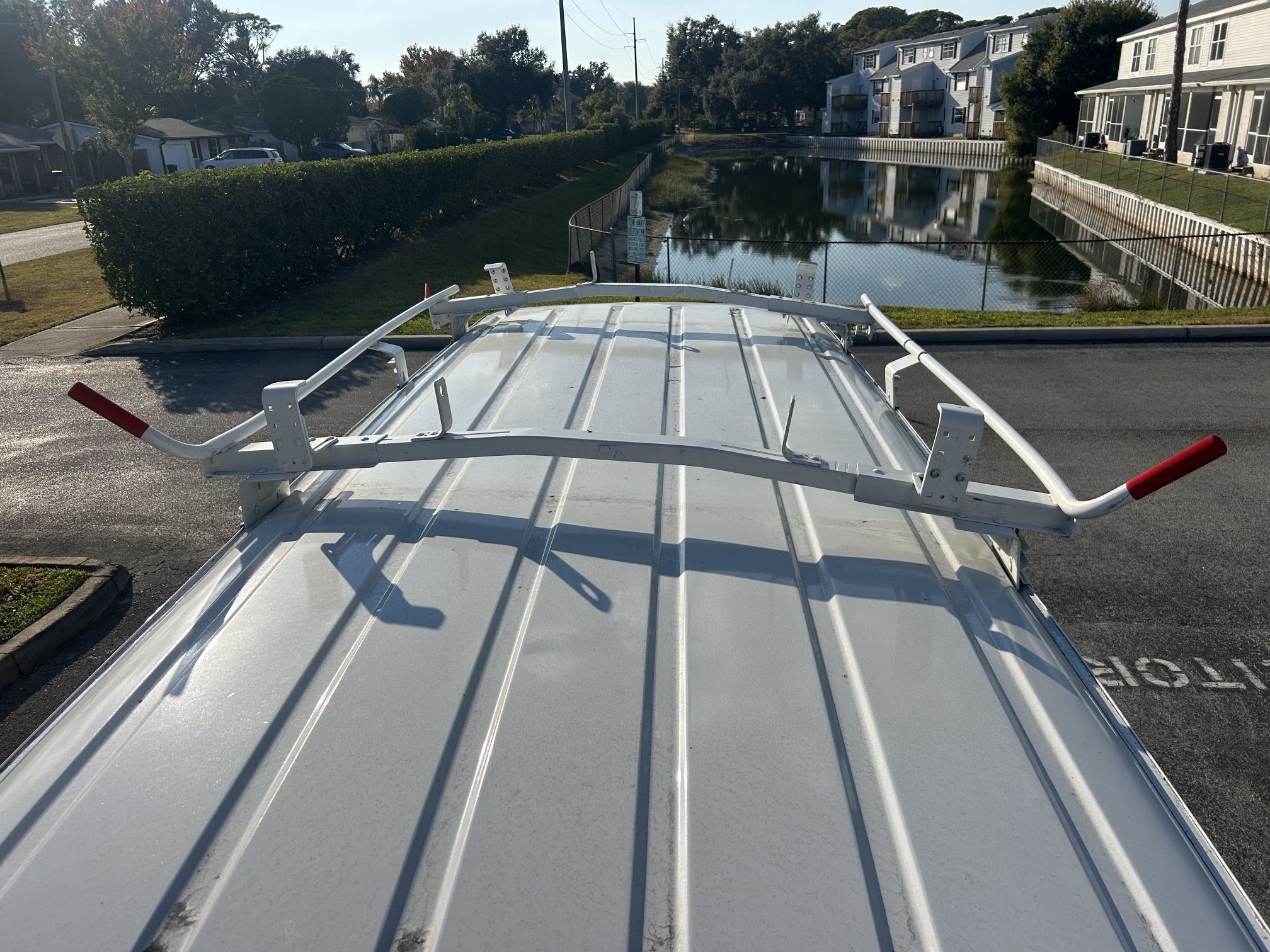 Ford Or Chevy Van Pipe And Ladder Roof Rack