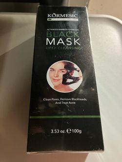 Activated Bamboo Charcoal,black mask
