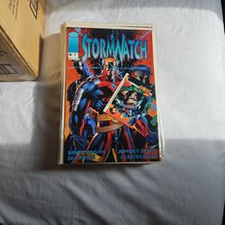 STORMWATCH Comic w/ Trading Card
