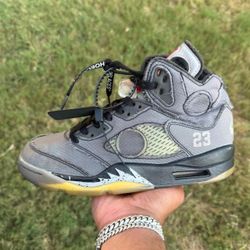 Off-White Jordan 5 Muslin Sz7.5M