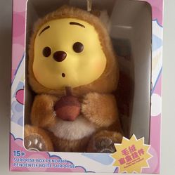 Disney- Winnie The Pooh Plush Bag Charm-  Key Chain