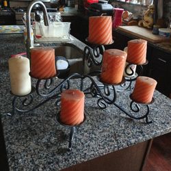 Candle Holder Eight Candles
