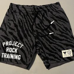 Under Armour Men’s Project Rock Training Sweat Shorts Brand New DS