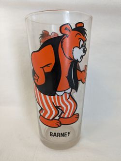 Vintage 1975 "Barney" MGM Inc Pepsi Collectors Drinking Glass - Pickup in 91706
