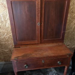 Antique secretary Desk. $100