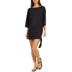 Michael Kors Black Swimsuit Coverup