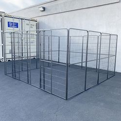 $360 (New in Box) Heavy duty 10x10x5ft tall pet playpen 16-panel dog crate kennel exercise cage fence 
