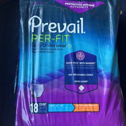 Prevail Daily Underwear (adult Pampers) Size Large