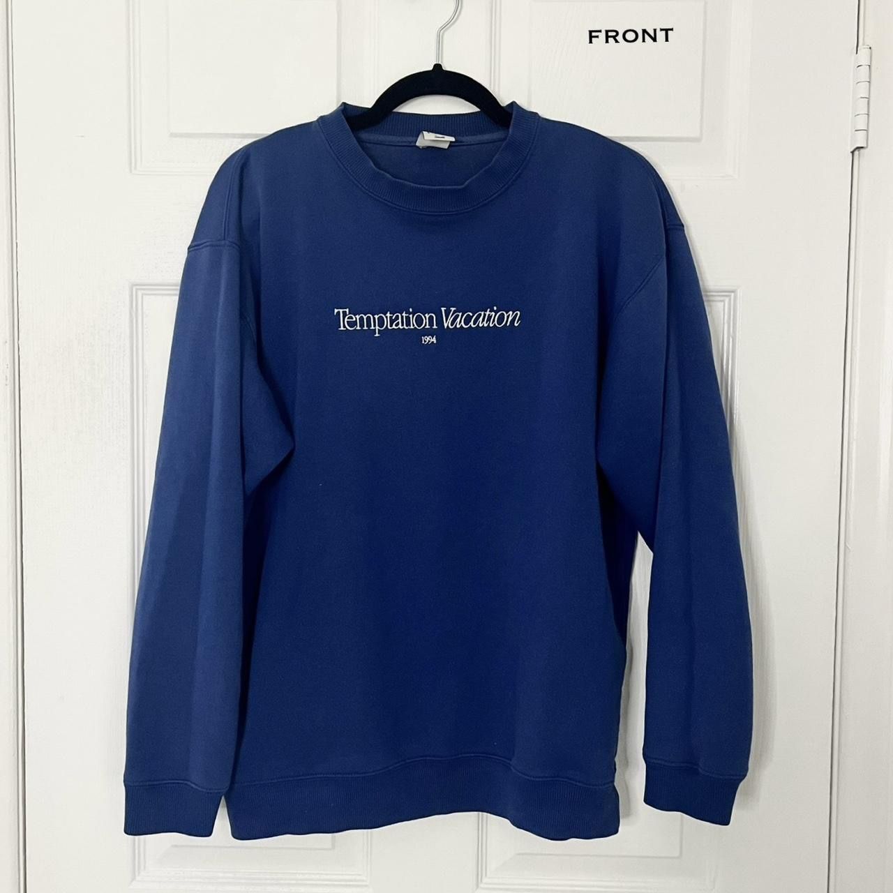Temptation Vacation 1984 Blue Sweatshirt