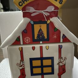 Disney Christmas Cookie Jar