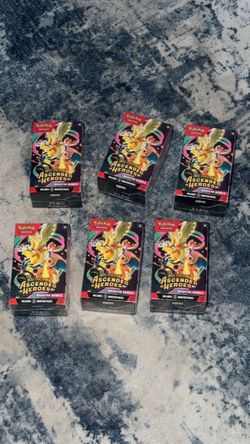 Pokémon Mega Evolution Ascended Heroes Booster Bundle x6