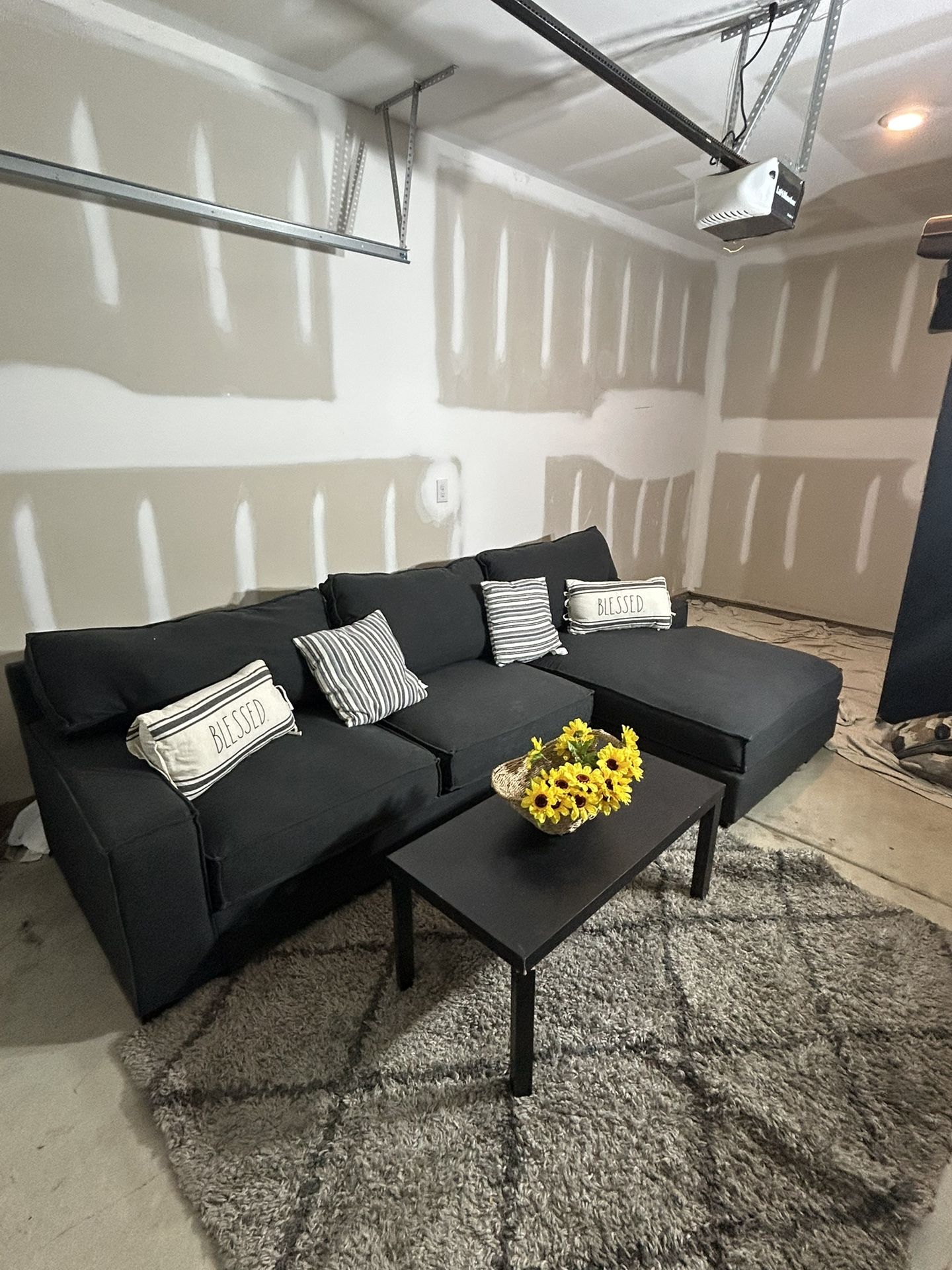 ❤️Dark Grey Sectional For Sale ❤️Free Delivery 🚚