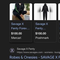 Savage Fenty beauty onsie. ( real )