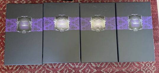 Disney Parks Haunted Mansion 50th Hatbox Host a Ghost Light Up Spirit Jar - Set of 4