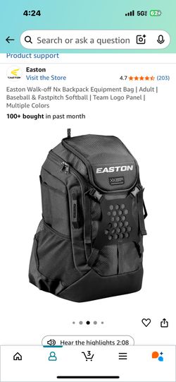 Easton Walk Off Backpack 